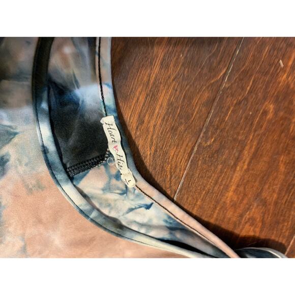 Heart Hips Maxi Tie Dye Dress - Sz Large - Picture 4 of 6